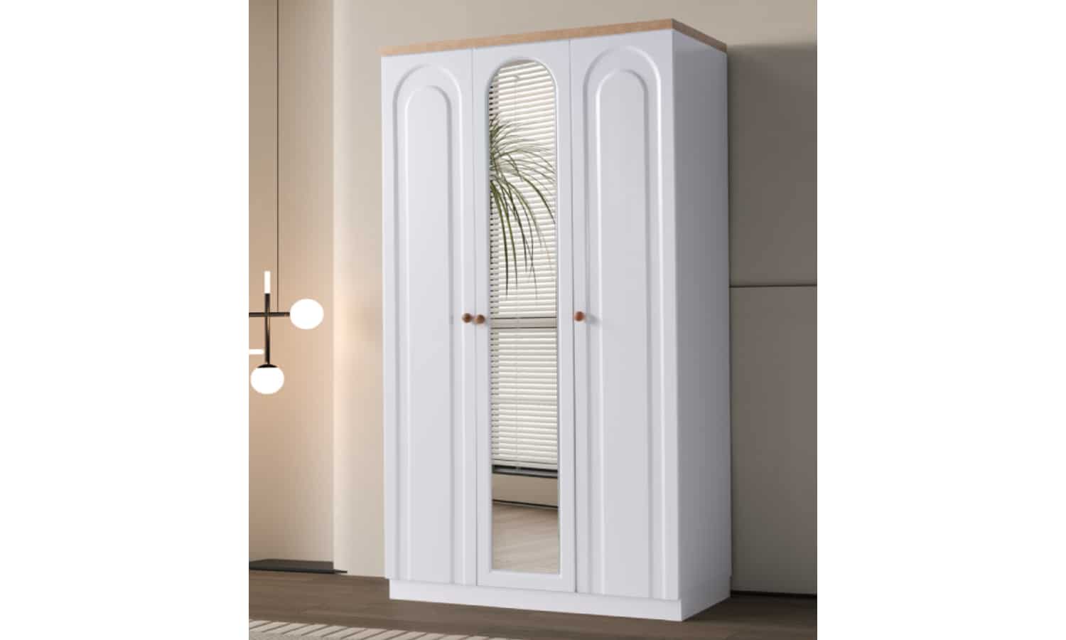 Bohem 3 Kapılı Dolap